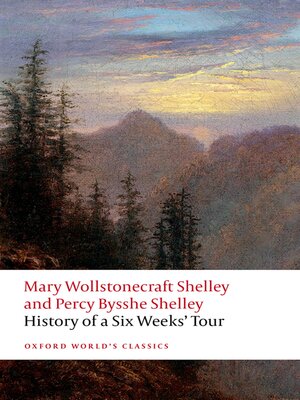cover image of History of a Six Weeks' Tour